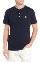 Men's Psycho Bunny Henley T-shirt (s) - Blue