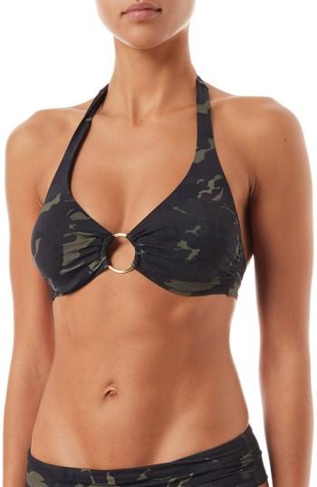 Women's Melissa Odabash Brussels Underwire Bikini Top - Green