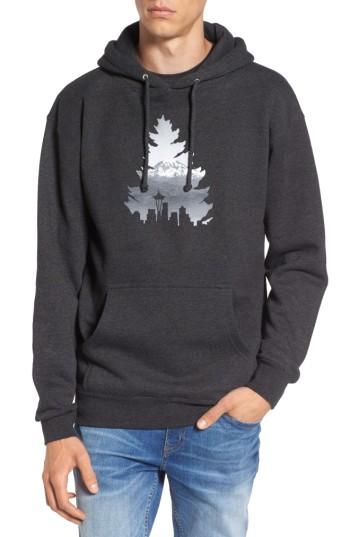 Men's Casual Industrees Jonny Tree Hoodie - Grey