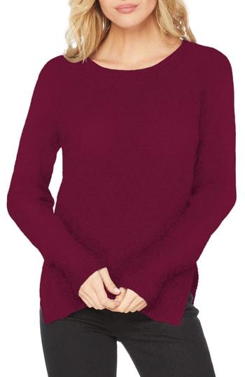Women's Michael Stars Cotton Knit Pullover - Purple