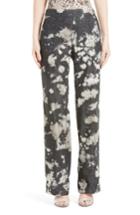 Women's Victor Alfaro Shibori Denim Wide Leg Pants