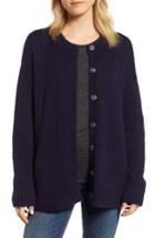 Women's Velvet By Graham & Spencer Alpaca Wool Blend Cardigan - Blue
