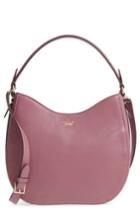 Kate Spade New York Oakwood Street - Lora Pebbled Leather Hobo - Purple