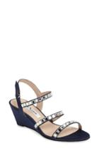 Women's Nina Naleigh Strappy Wedge Sandal M - Blue