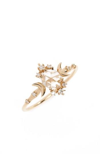 Women's Sofia Zakia Wandering Star Rose Cut Diamond Ring