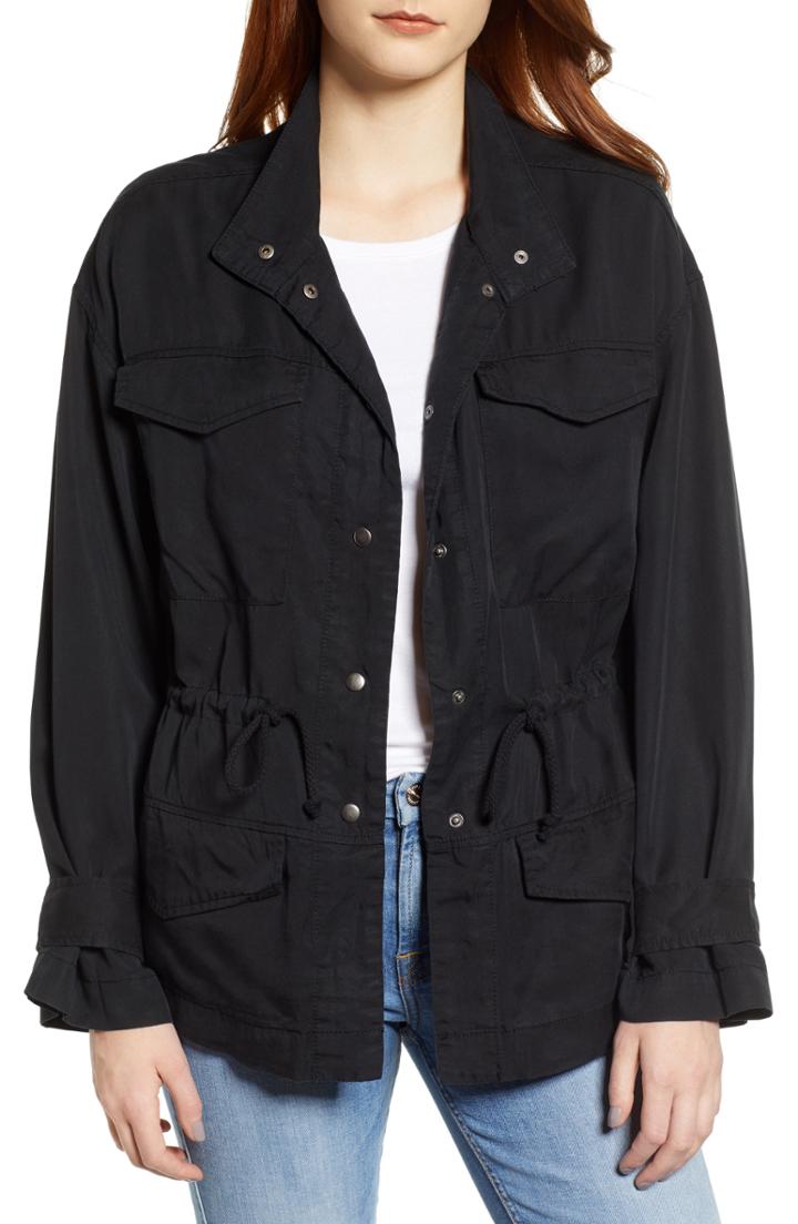 Women's Tdc Utility Jacket - Black