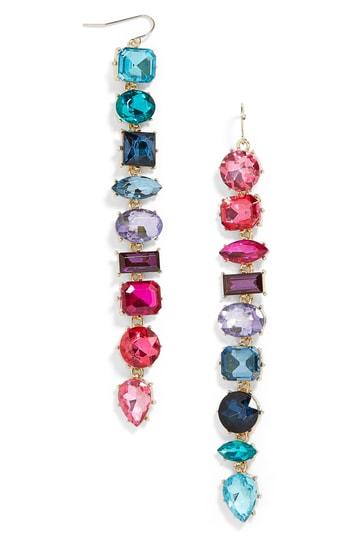 Women's Baublebar X Micaela Erlanger Date Night Mismatched Drop Earrings