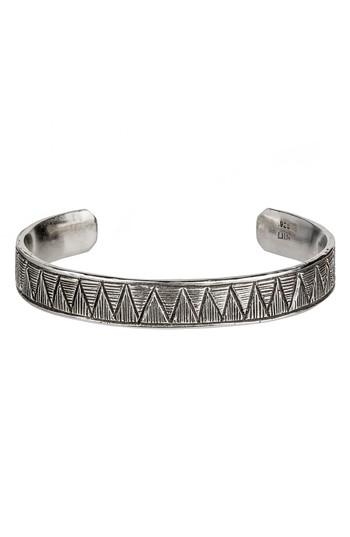 Men's Lewis Henry Nicholas Sobek Sterling Silver Cuff