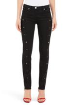 Women's Versace Studded Skinny Jeans