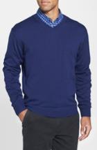 Men's Cutter & Buck Douglas V-neck Sweater