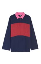 Women's Bp. Rugby Polo, Size - Blue