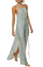 Women's O'neill Lenore Stripe Maxi Dress - Blue/green