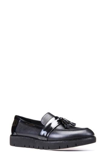 Women's Geox Blenda Tassel Loafer .5us / 39.5eu - Black
