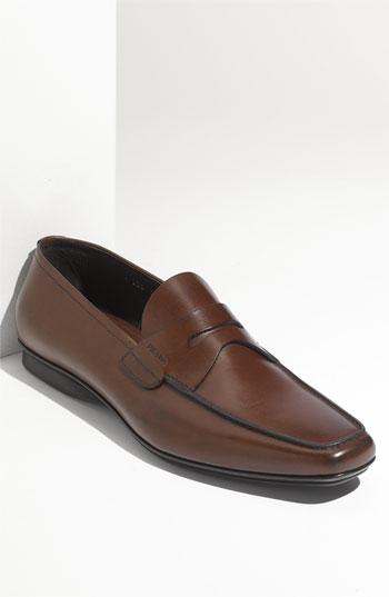 Prada Penny Loafer (men) Brown