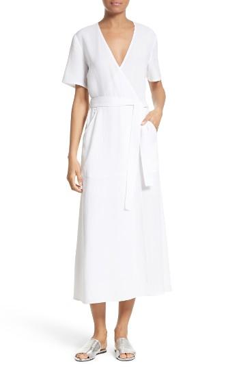 Women's A.l.c. Asa Midi Wrap Dress