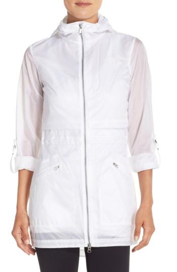 Women's The North Face 'dresler' Windwall Windbreaker Jacket - White