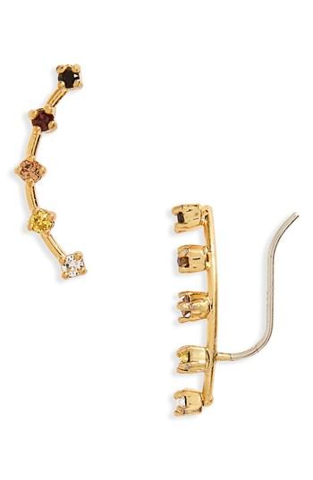 Women's Madewell Gem Line Ear Crawlers
