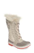 Women's Sorel 'tofino Ii' Faux Fur Lined Waterproof Boot .5 M - White