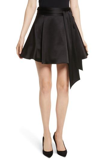 Women's Alice + Olivia Helina Miniskirt - Black
