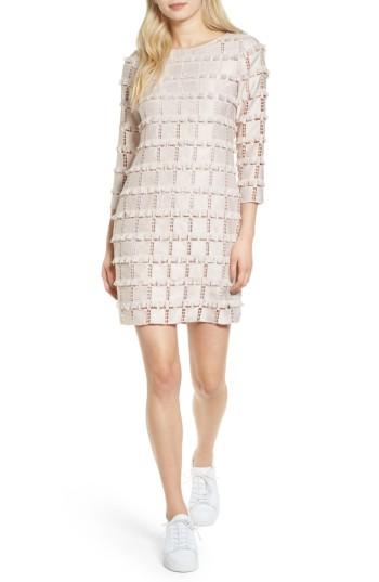 Women's St. Studio Guipure Shift Dress Us / 34 Eu - Purple