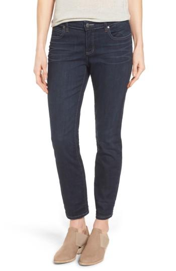 Women's Eileen Fisher Slim Stretch Ankle Jeans - Blue