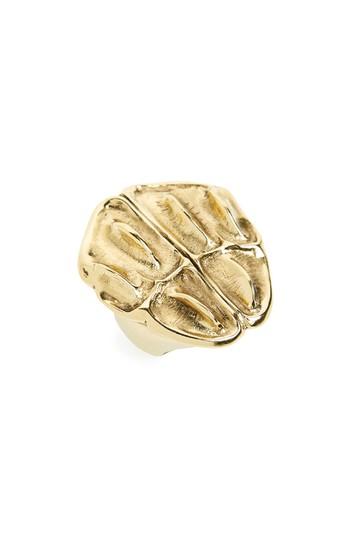 Women's Saint Laurent Opyum Crocodile Ring