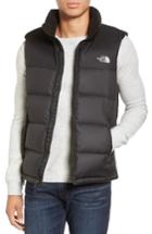 Men's The North Face Nuptse Water Repellent Down Vest, Size - Black