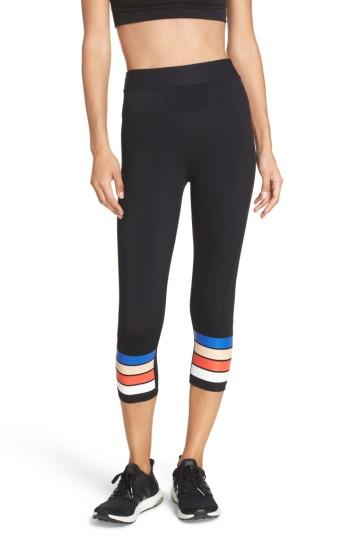 Women's P.e Nation Capris - Black
