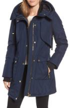 Women's Ellen Tracy Quilted Techno Parka - Blue