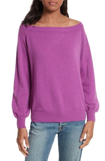 Women's Rebecca Minkoff Shelby Merino Blend Sweater - Purple