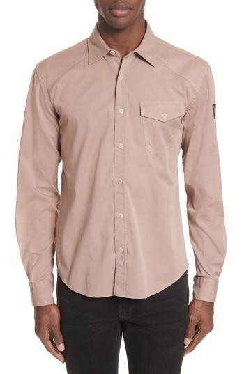 Men's Belstaff Steadway Sport Shirt - Pink
