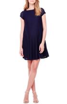 Women's Ingrid & Isabel Lace Shift Maternity Dress - Blue