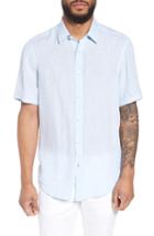 Men's Boss Luka Slim Fit Sport Shirt - Blue