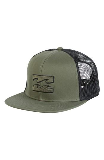 Men's Billabong All Day Trucker Hat - Green