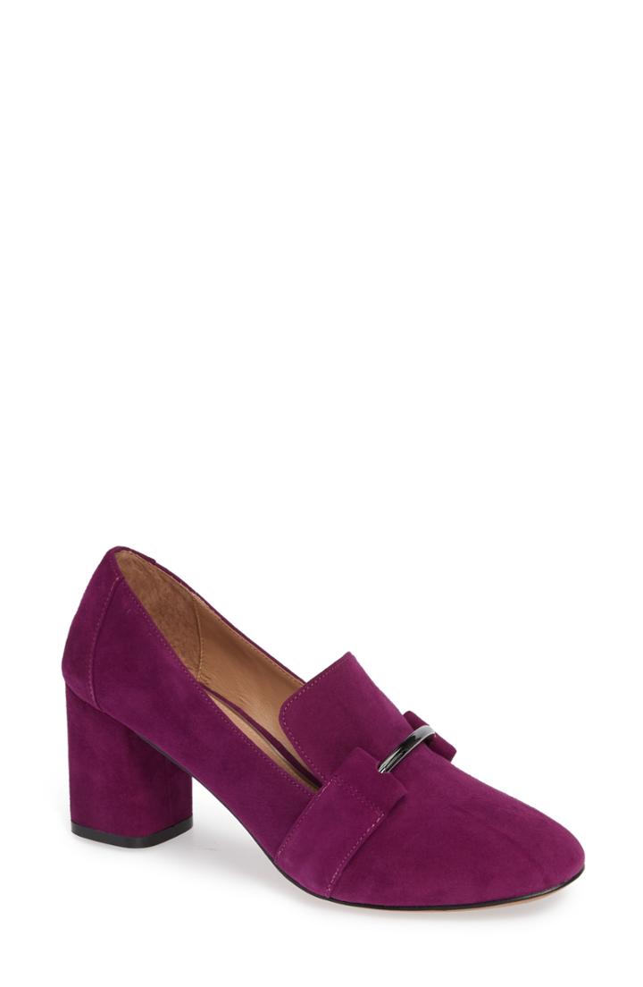 Women's Linea Paolo Carina Loafer Pump M - Purple
