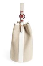 Diane Von Furstenberg Large Steamer Bucket Bag - White