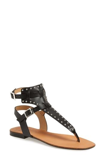 Women's Black Suede Studio Lexi Sandal M - Black