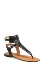 Women's Black Suede Studio Lexi Sandal M - Black