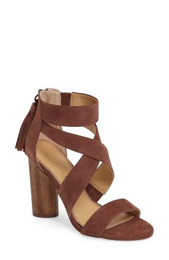 Women's Splendid Jara Statement Heel Sandal M - Brown
