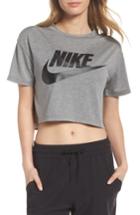 Women's Nike Sportswear Crop Top - Grey