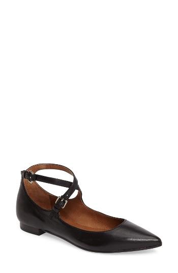 Women's Frye Sienna Cross Ballet Flat