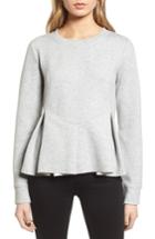 Women's Chelsea28 Ruffle Sweatshirt - Grey