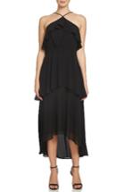 Women's Cece Lilly Tiered Halter Maxi Dress