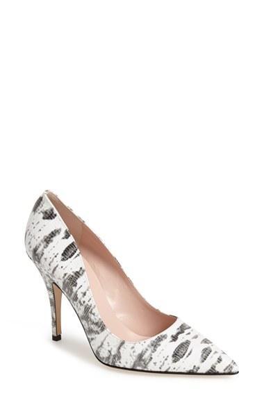 Kate Spade New York 'licorice Too' Pump White/