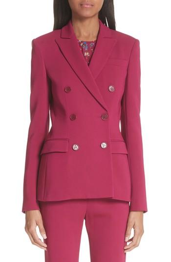 Women's Altuzarra Double Breasted Blazer Us / 34 Fr - Red