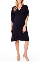 Women's Ingrid & Isabel Split Kimono Sleeve Maternity Dress - Black