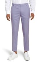 Men's Topman Skinny Fit Suit Trousers X 32 - Purple