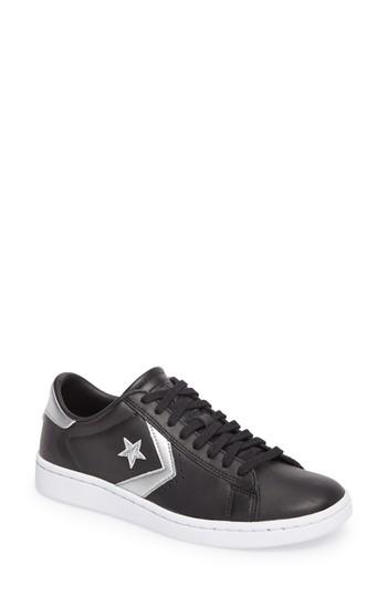 Women's Converse Pro Leather Lp Sneaker .5 M - Black