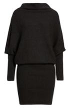 Women's Allsaints Ridley Wool & Cashmere Cowl Dress - Black