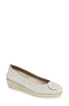 Women's The Flexx 'run Away' Wedge .5 M - White